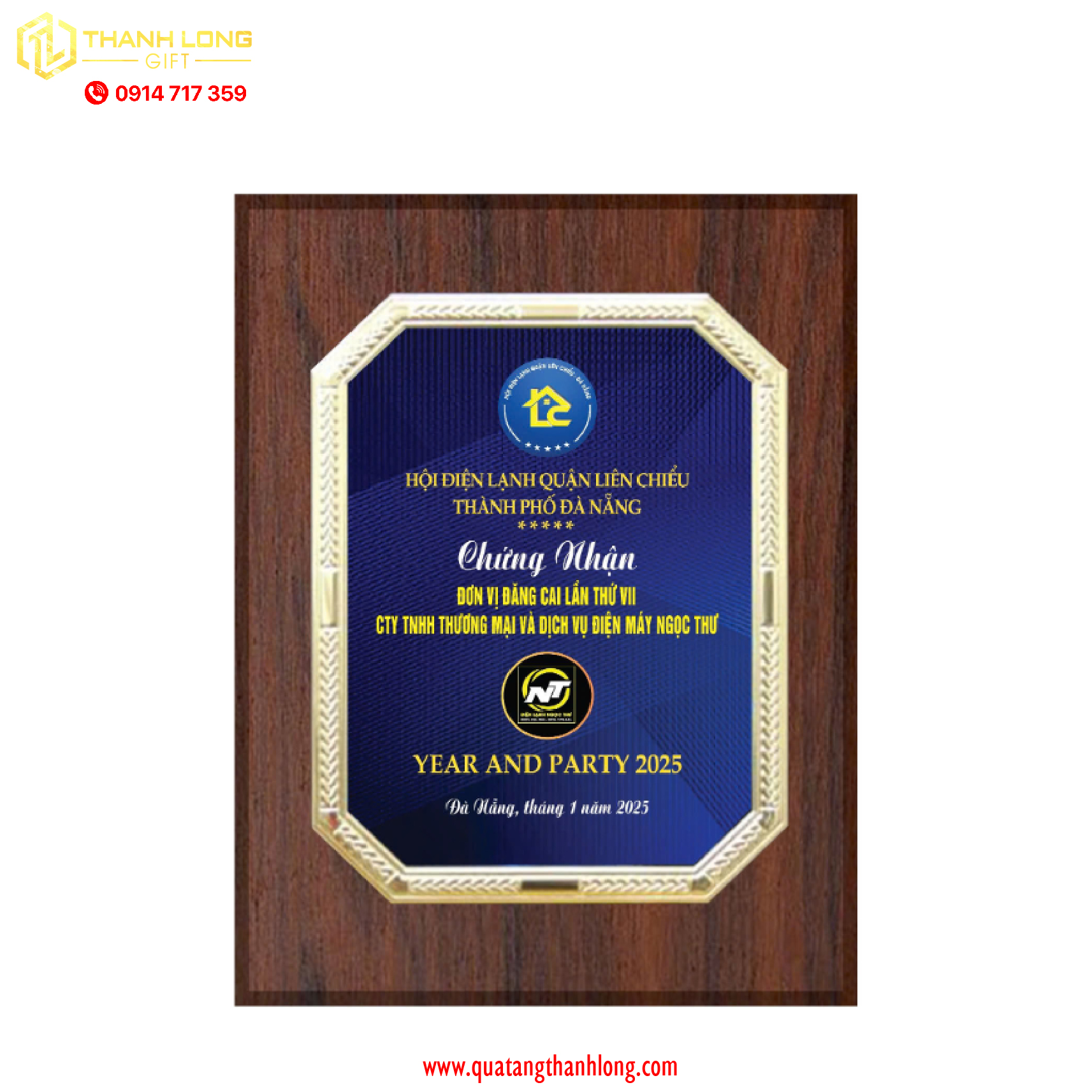 Bảng vinh danh màu xanh