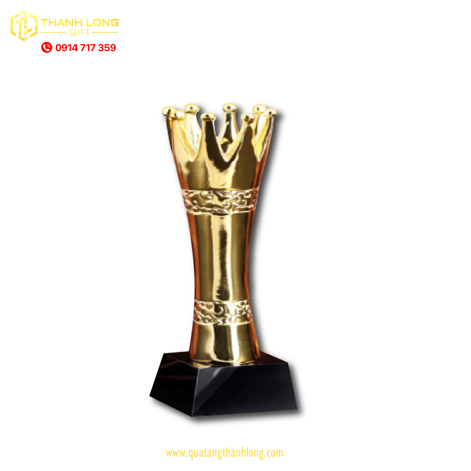 Cúp vinh danh kim loại