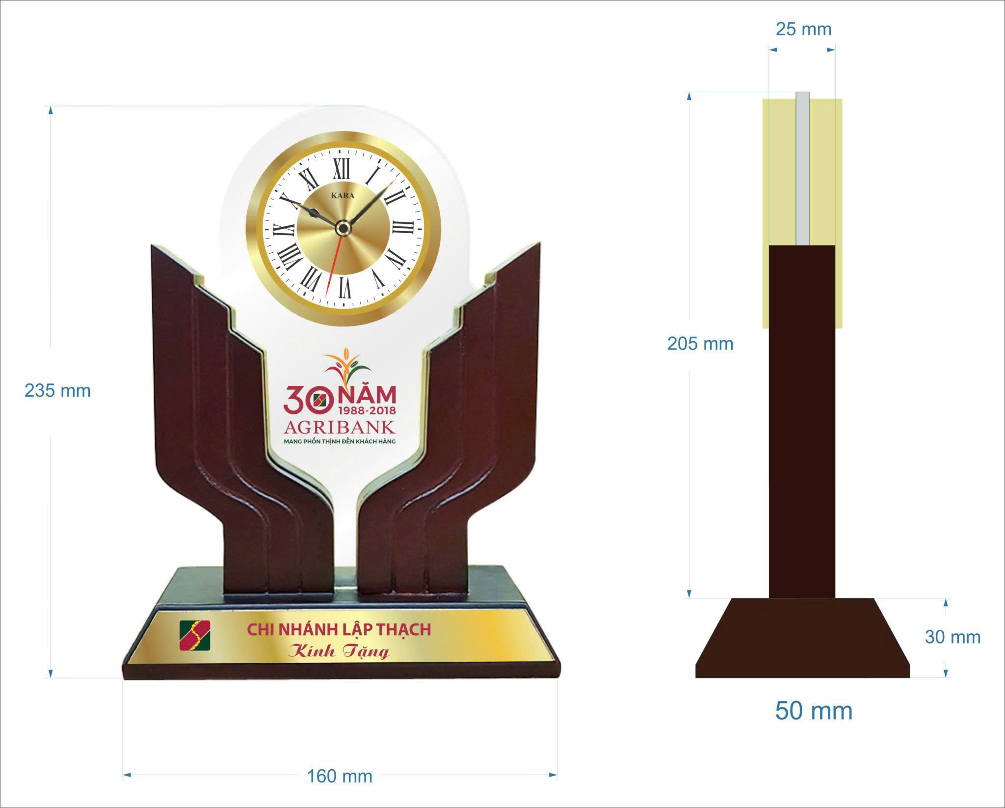 Quà tặng đồng hồ để bàn