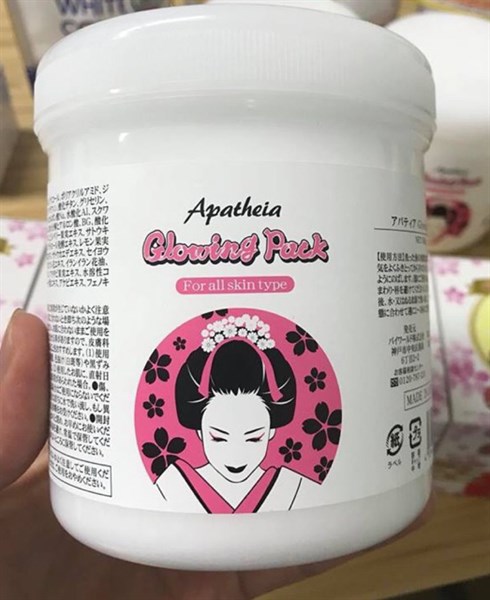 Ủ trắng glowing up 500ml (thung 12)