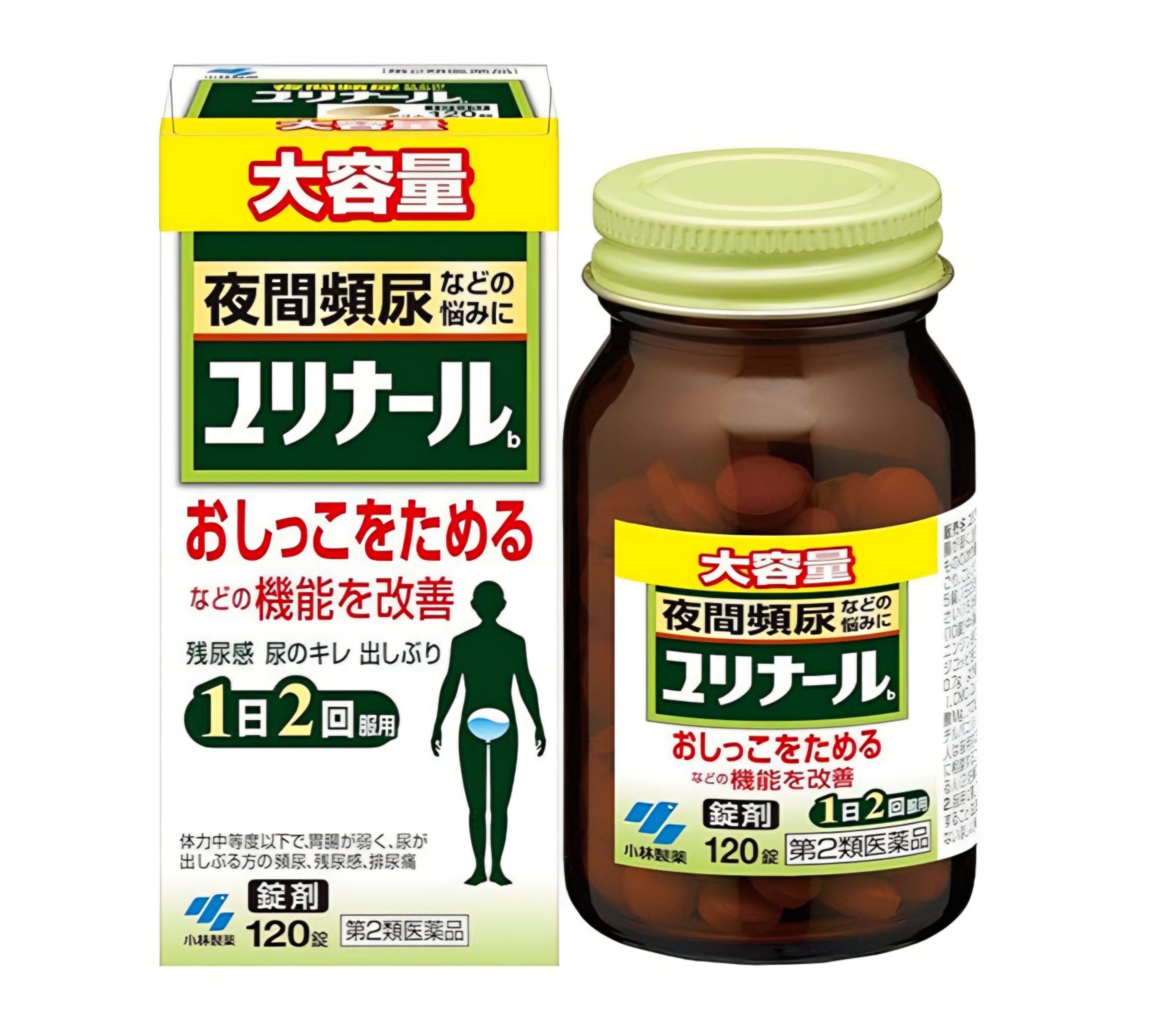 KOBAYASHI - VIÊN UỐNG TIỂU ĐÊM  (120V )