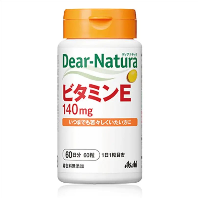 ASAHI - Vitamin E hữu cơ 60 ngày