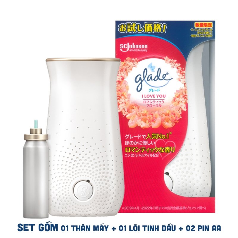 GLADE - máy xịt thơm tự động hương iloveyou