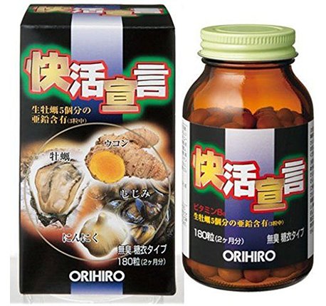 ORIHRO - Viên uống Hàu nghệ 180v (thung 24)