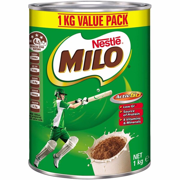 Sữa Milo Úc 1kg Chính Hãng Nestle Từ Australia