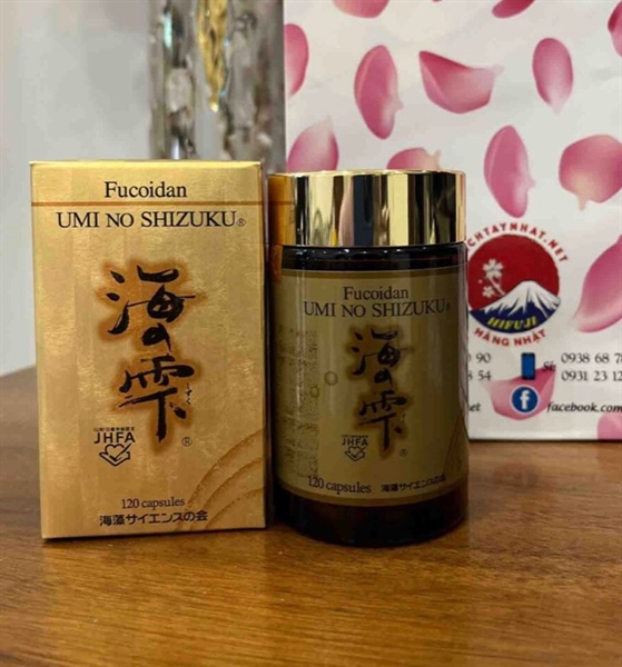 FUCOIDAN - Viên uống tảo nâu phòng chống ung thư (vàng)