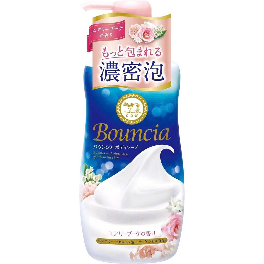 BOUNCIA - Sữa tắm bò hoa hồng 480ml