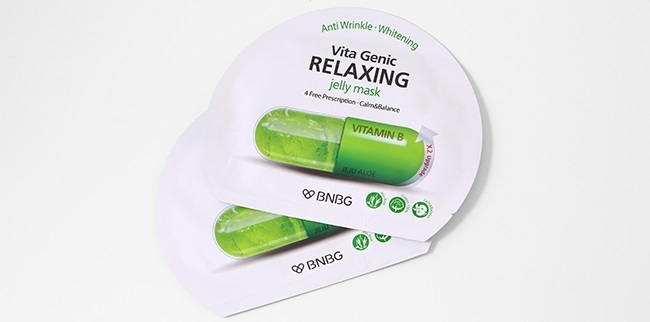 Banobagi Vita jelly - Mặt nạ phục hồi relaxing  (xanh lá) ( lẻ )