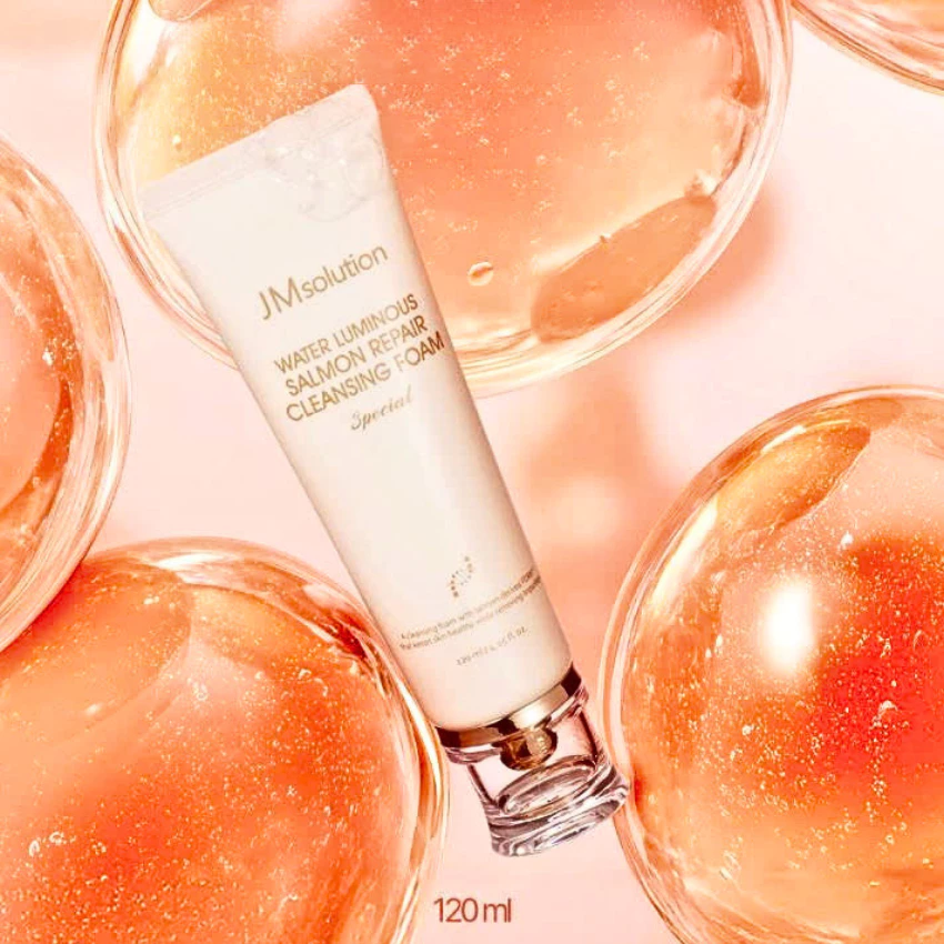 JM Solution - Sữa rửa mặt trứng cá hồi