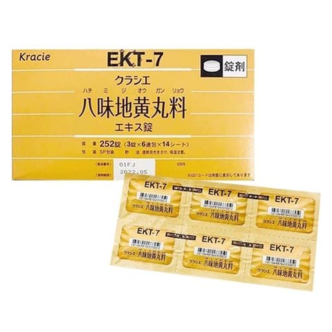 Viên Uống Bổ Thận EKT-7 Kracie hỗ trợ Tiểu Đêm