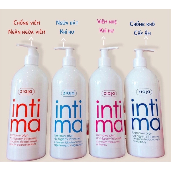 Dung dịch vệ sinh Ziaja Intima 500ml