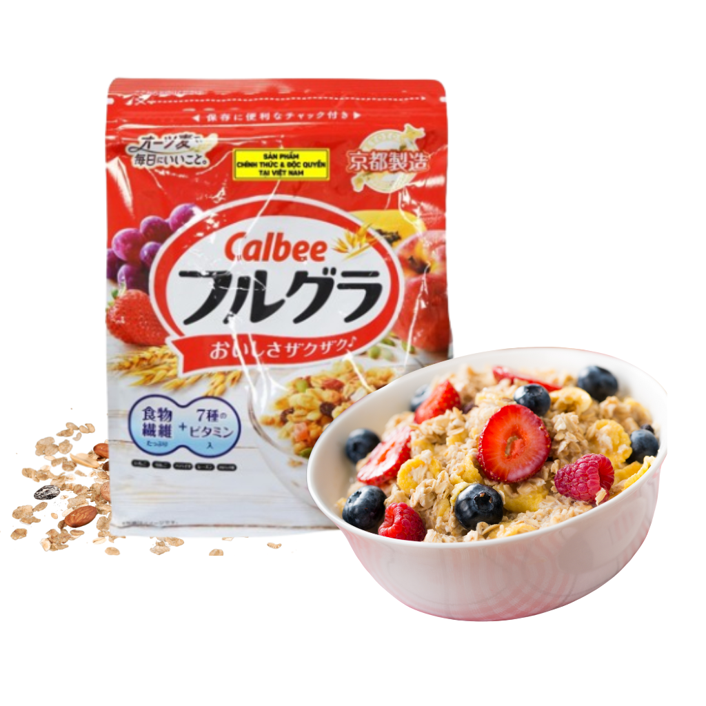 Ngũ cốc CALBEE đỏ ( thùng 6)