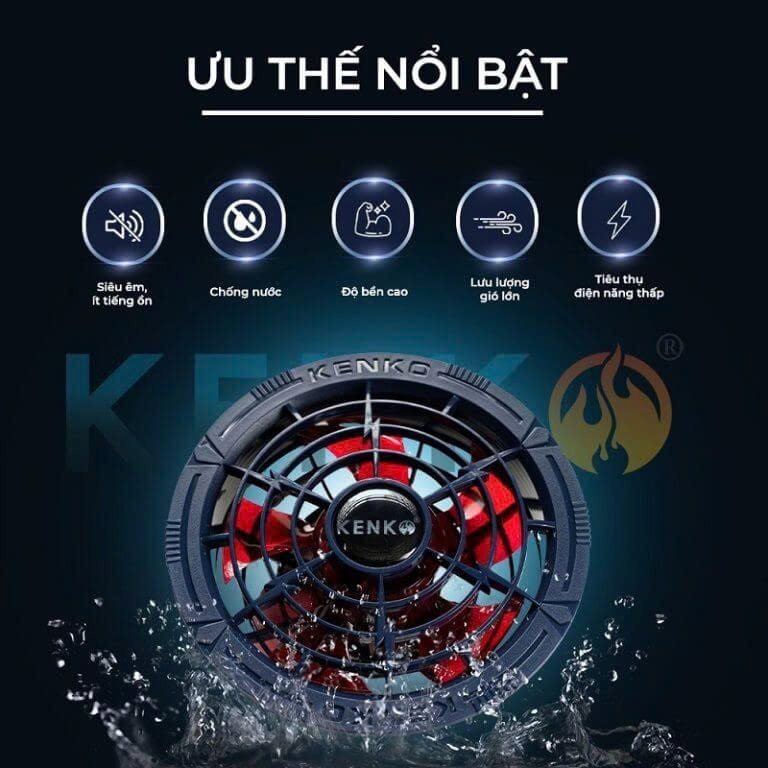 KENKO- Quạt gió  ( 1 CHIẾC )