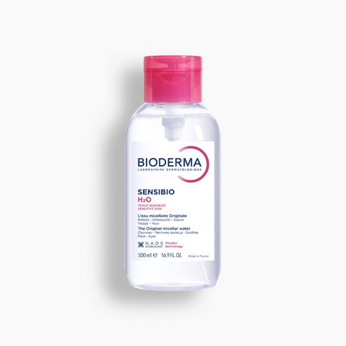 BIODERMA SENSIBIO H2O AR MICELLAR SOLUTION: Tẩy Trang Dịu Nhẹ Làm Sạch & Hỗ Trợ Giảm Mẩn Đỏ