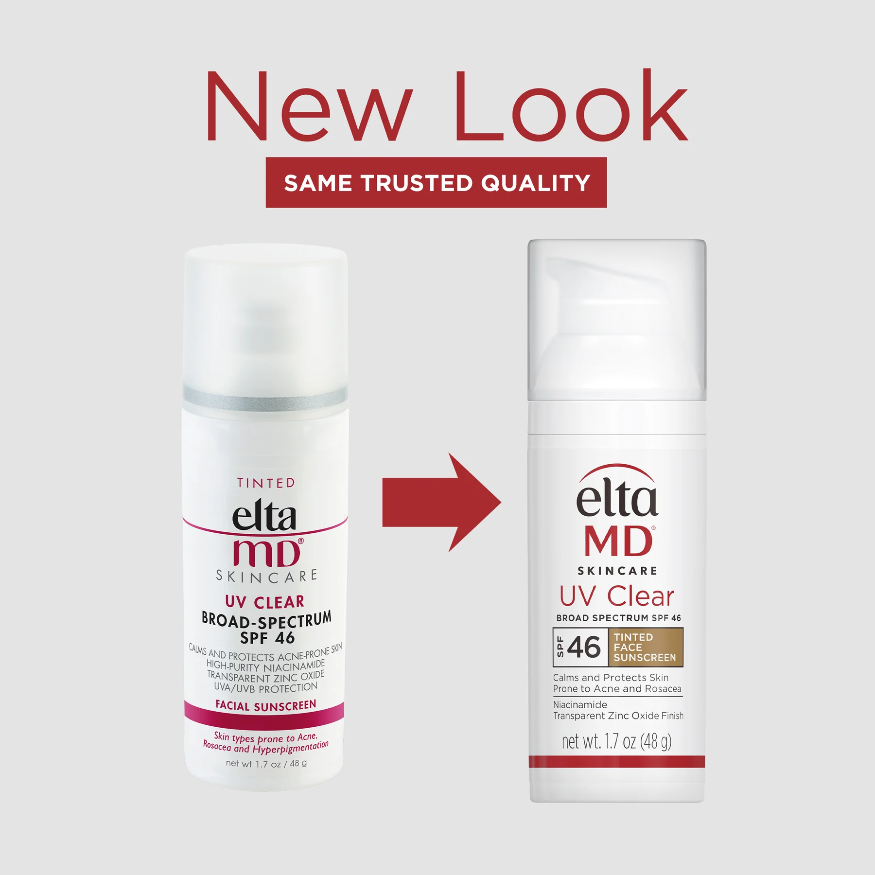 EltaMD UV Clear Tinted Broad-Spectrum SPF 46/ KEM CHỐNG NẮNG CHE KHUYẾT ĐIỂM CHO DA NHẠY CẢM- DẦU MỤN