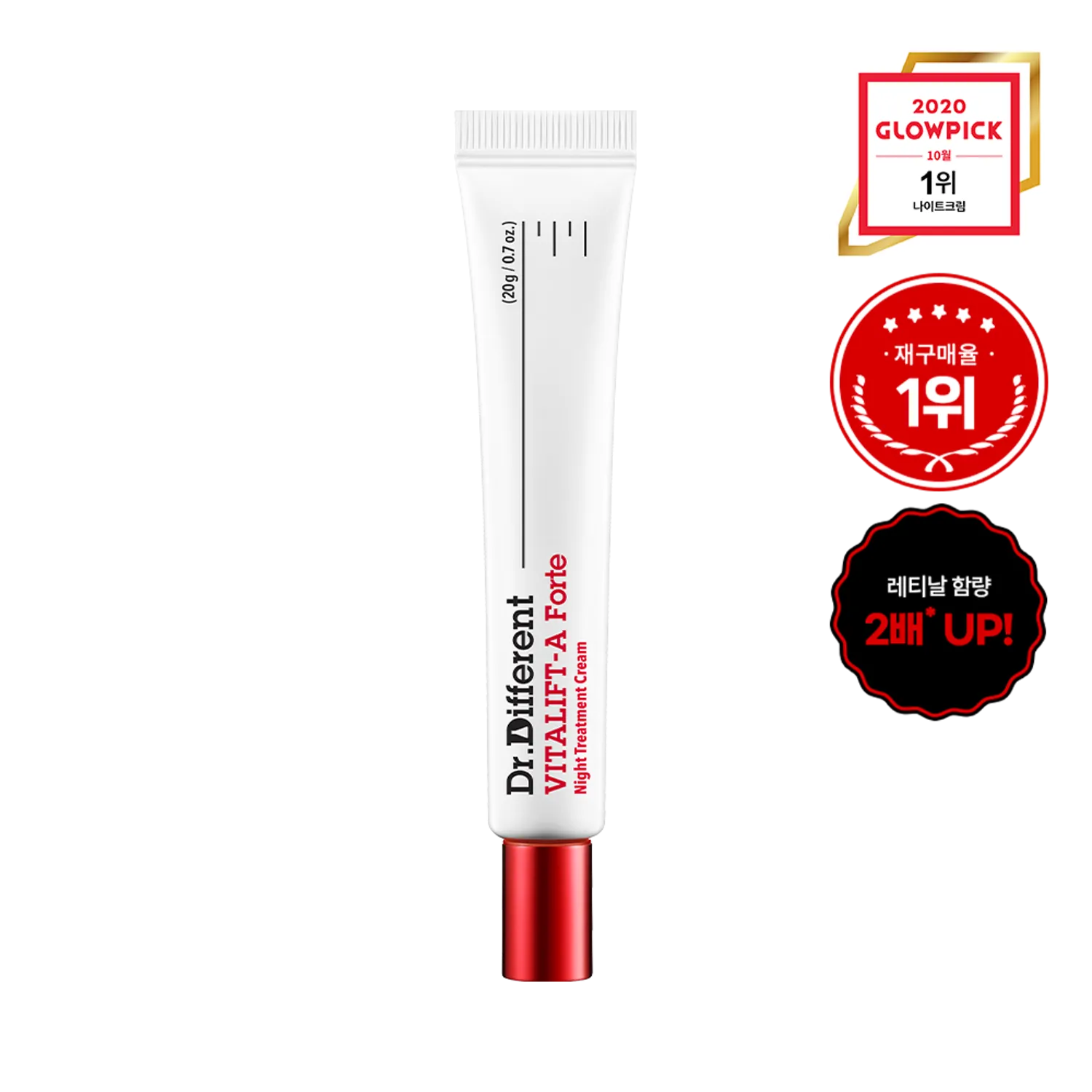 DR.DIFERENT VITALIFT A FORTE/ KEM DƯỠNG RETINAL  TRẺ HOÁ VÀ LÀM SÁNG DA BAN ĐÊM