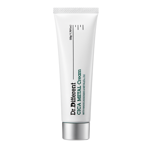 DR.DIFFERENT CICA METAL CREAM/ KEM DƯỠNG DÀNH CHO DA BỊ MỤN- KÍCH ỨNG- TỔN THƯƠNG SAU ĐIỀU TRỊ