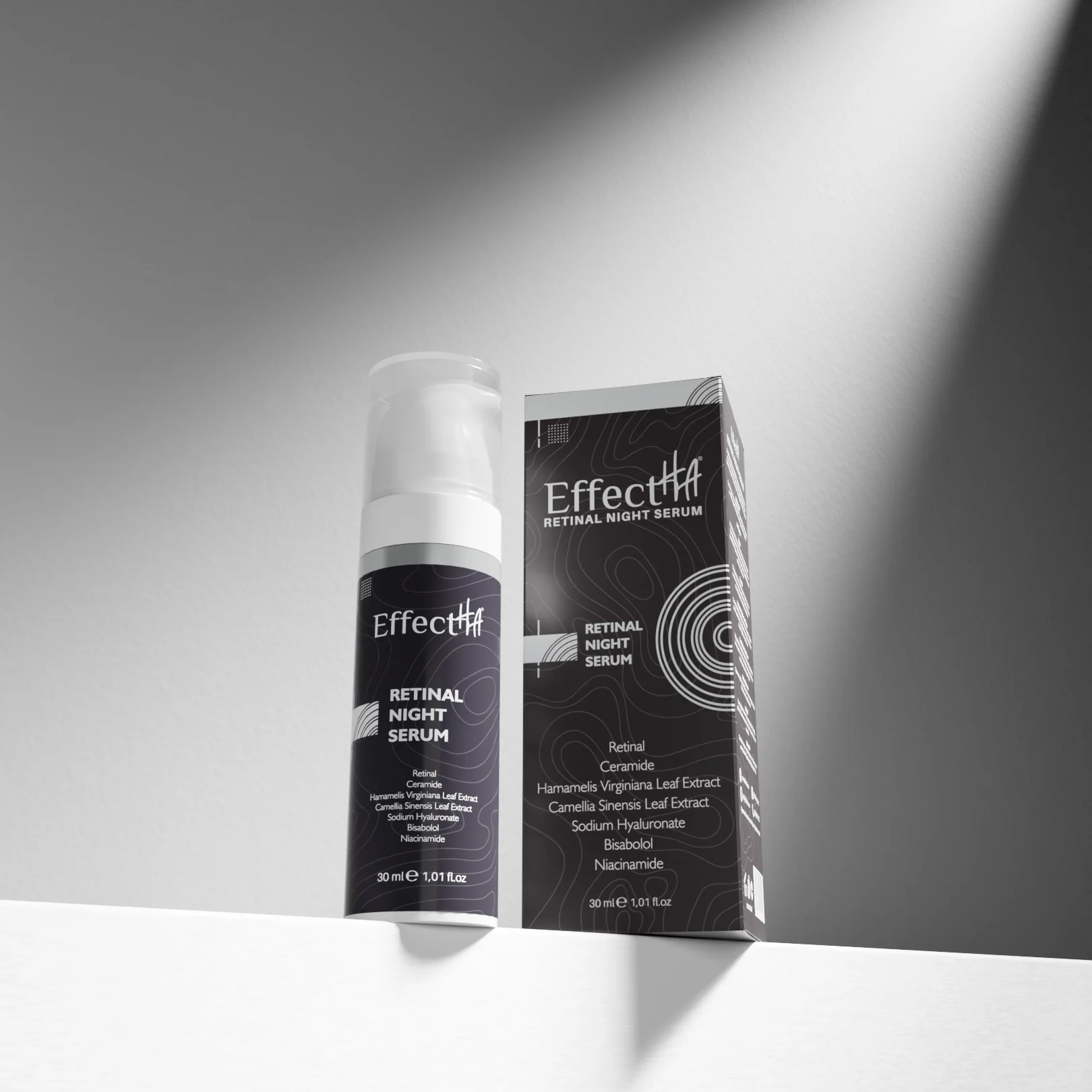 EffectHA Retinal Night Serum: Bí quyết trẻ hóa da vượt trội, cải thiện dấu hiệu lão hóa, sáng da (THUẦN CHAY)