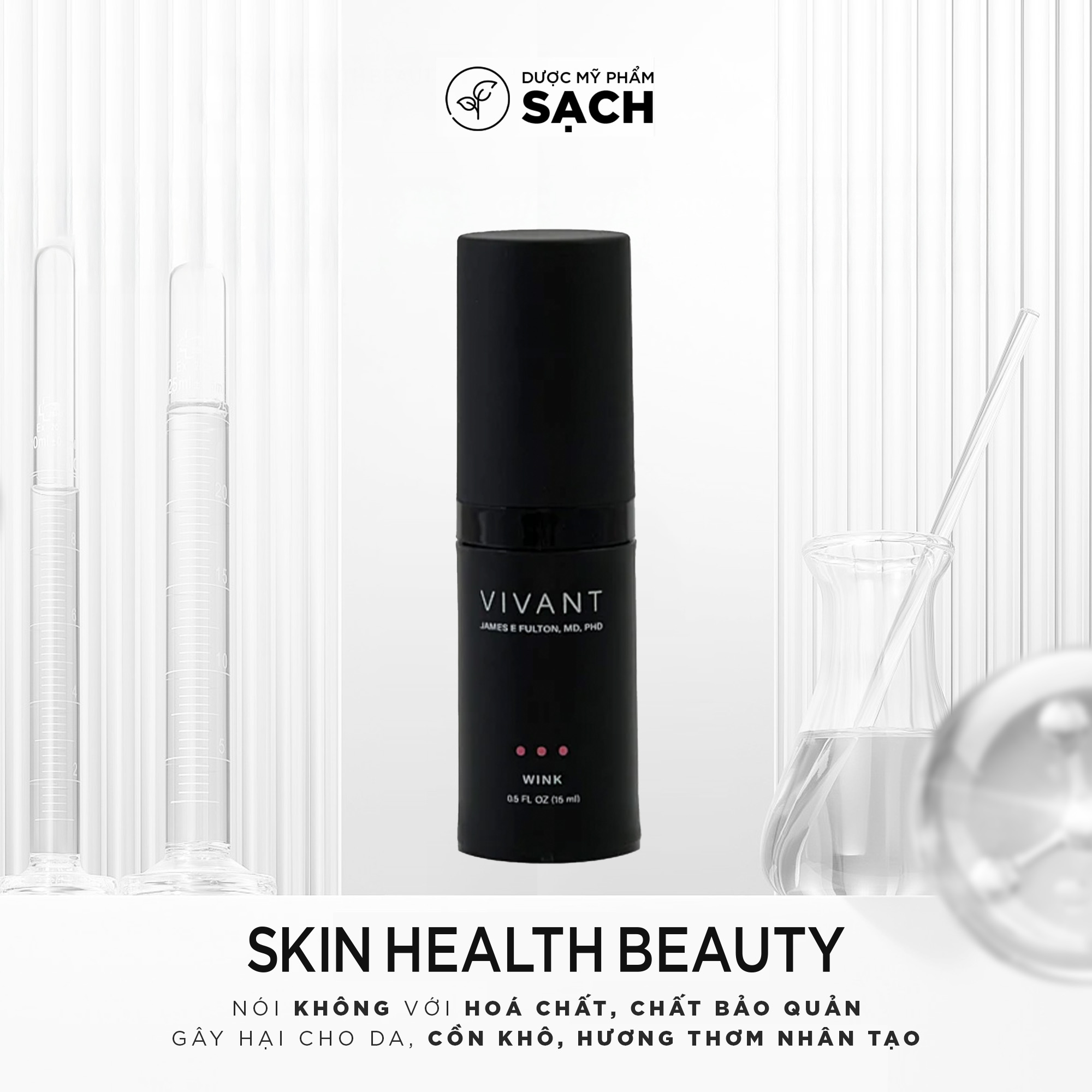 Vivant Wink Eye Rejuvenation Cream: Kem Dưỡng Mắt Trẻ Hóa, Giảm Quầng Thâm &amp; Bọng Mắt