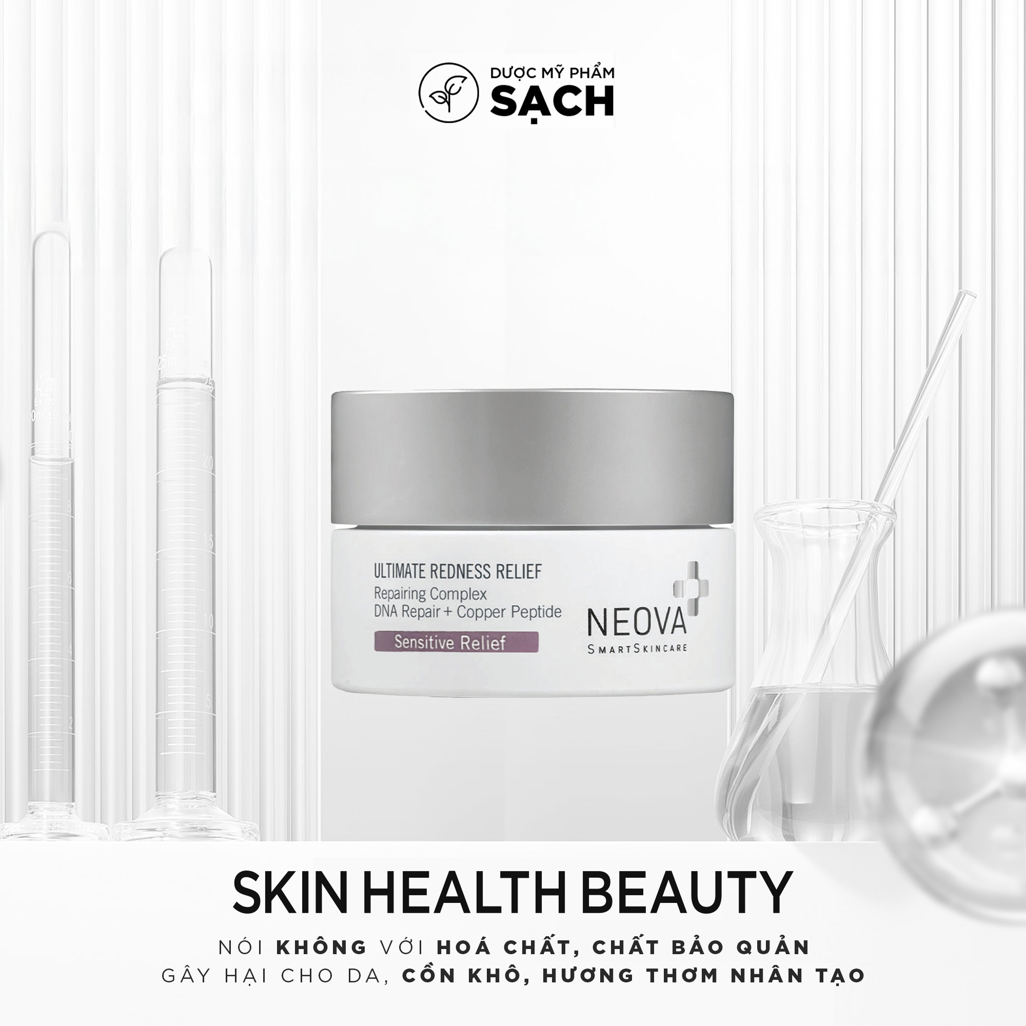Neova Ultimate Redness Relief: Kem Dưỡng Phục Hồi Giảm Đỏ & Tái Tạo DNA