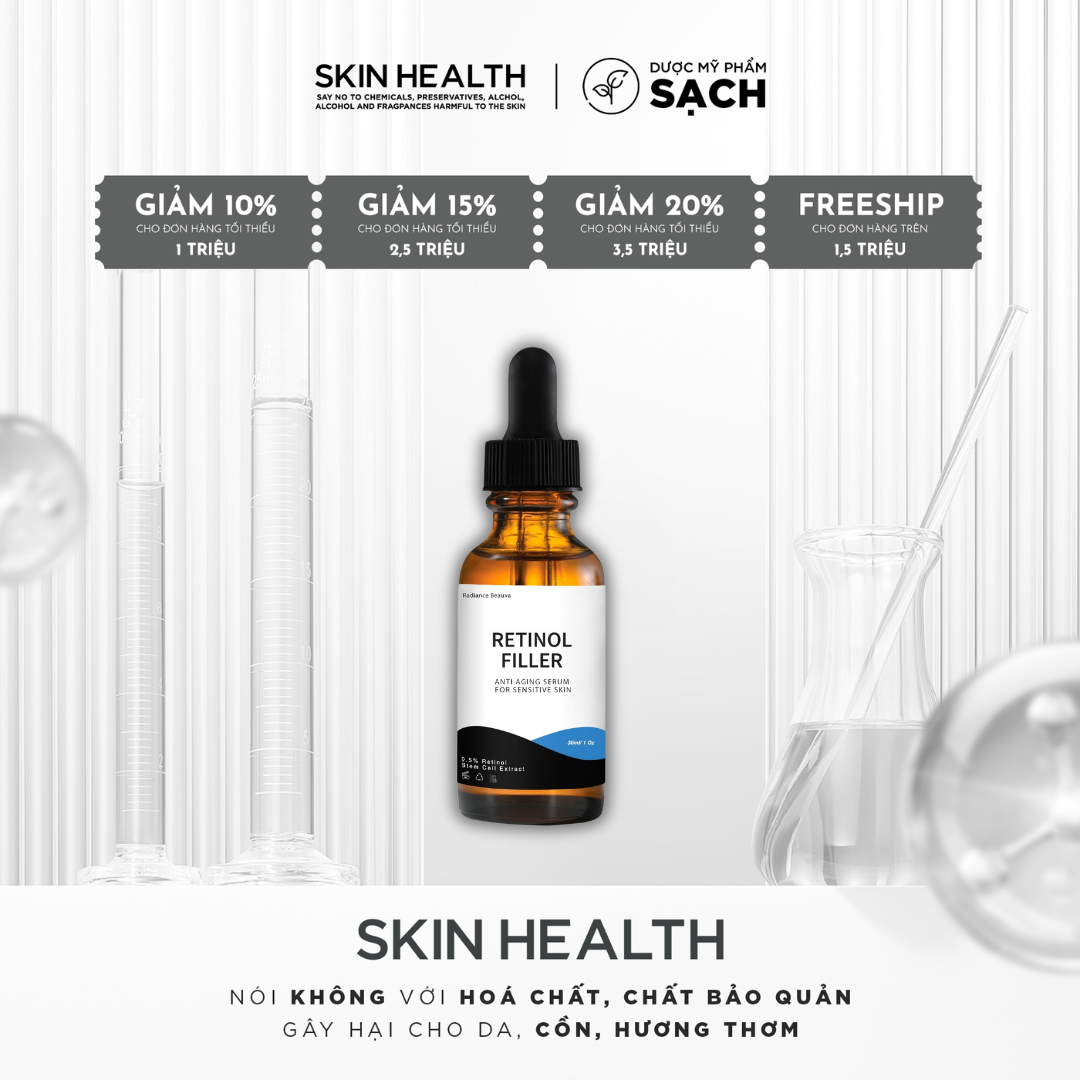 RADIANCE BEAUVA RETINOL FILLER 0.5%/ SERUM TRẺ HOÁ- SÁNG DA