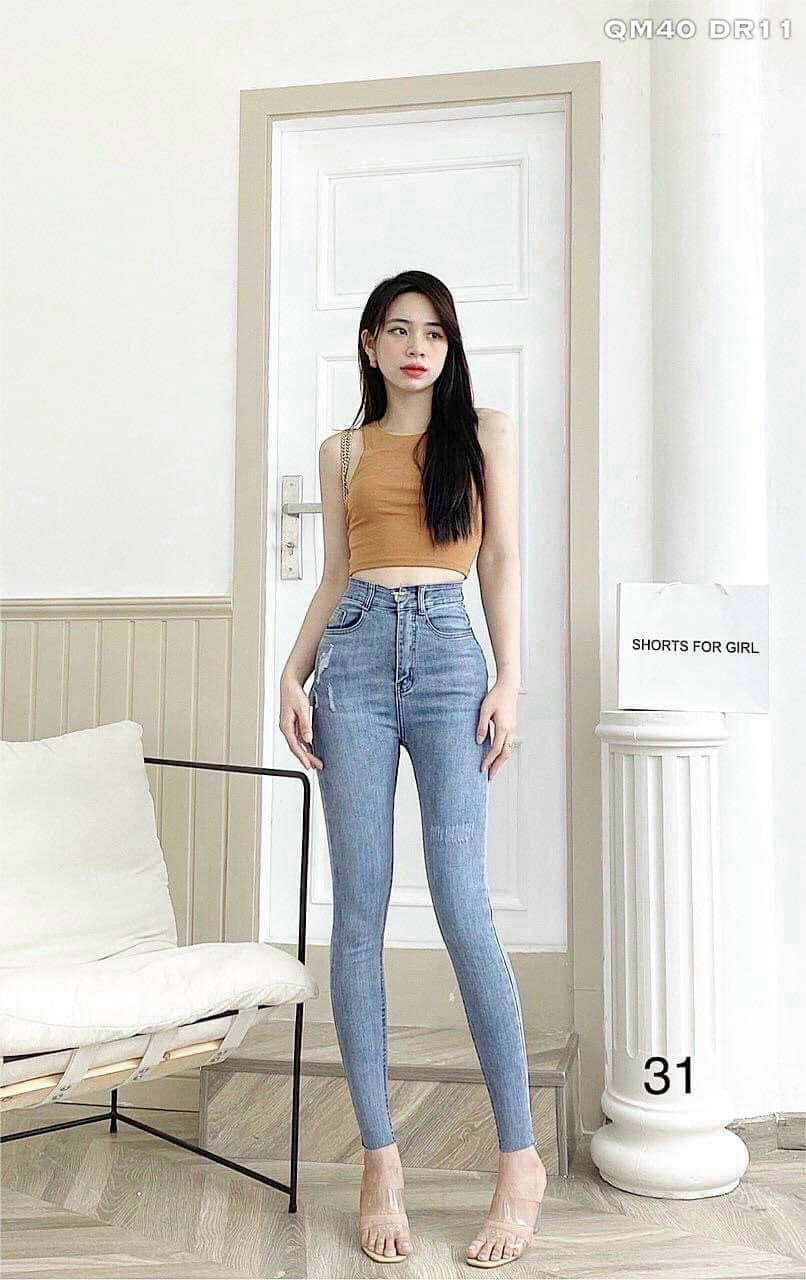 DÀI XANH NHẠT RÁCH ÍT 4224 4460