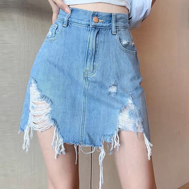 QUẦN VÁY NHẠT RÁCH 009