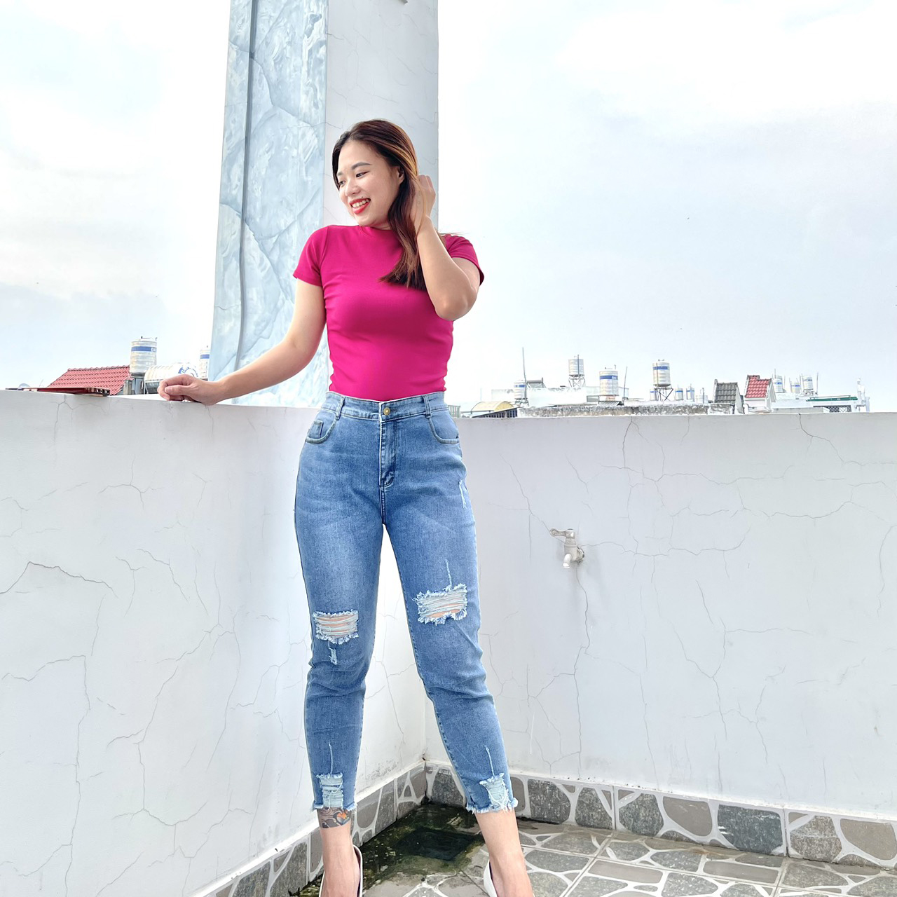 9 TẤC NHẠT RÁCH 4367
