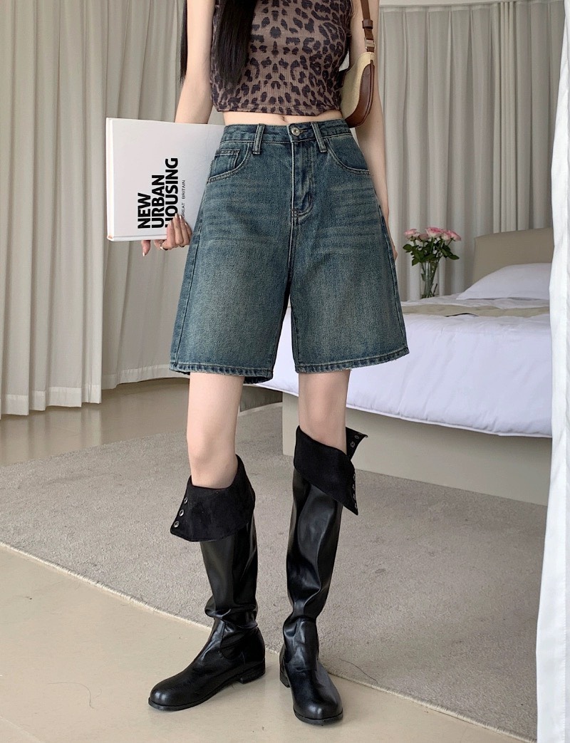 SHORT NGỐ XANH ĐẬM WAS 0093