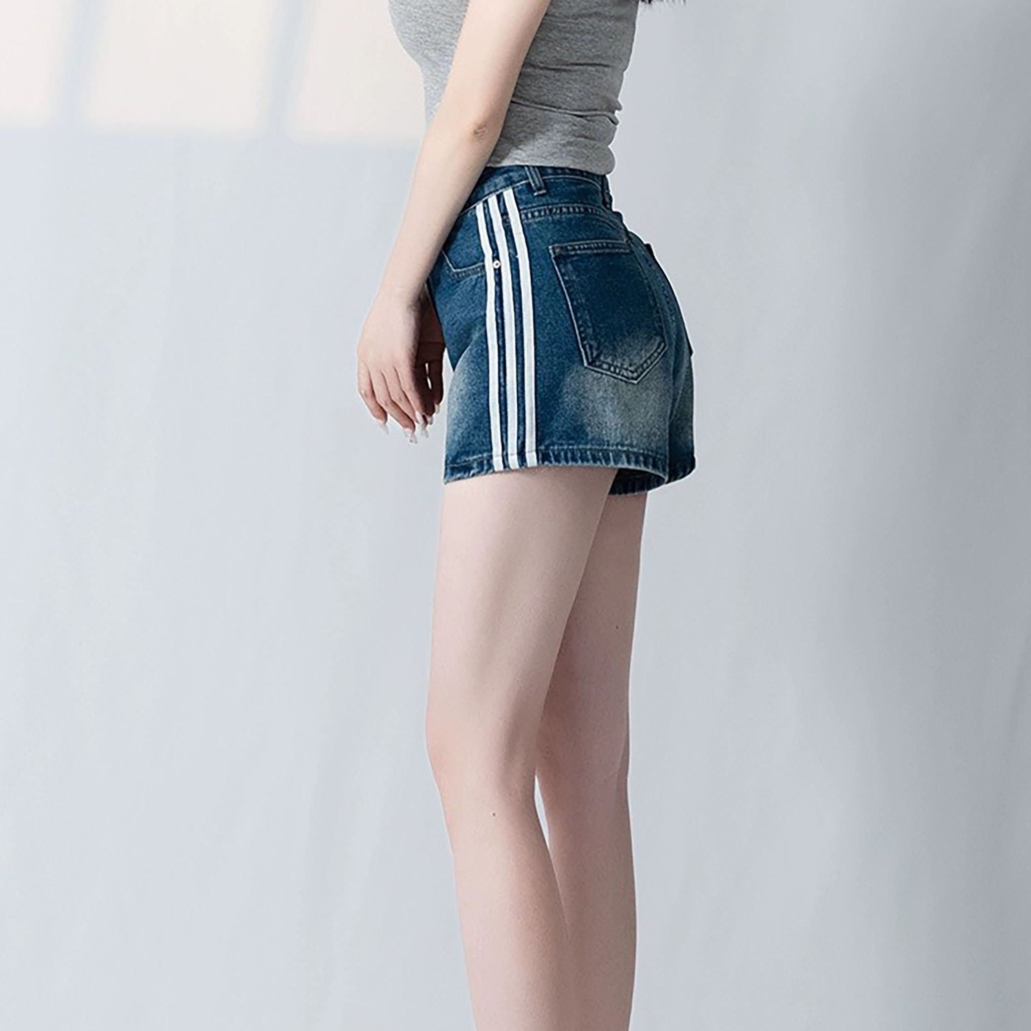 QUẦN SHORT DÂY VIỀN ĐẬM 0105