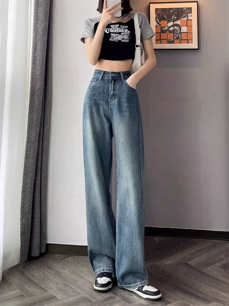 SUÔNG ỐNG RỘNG NHẠT PHỦ DƠ SỌC CẠNH 0139