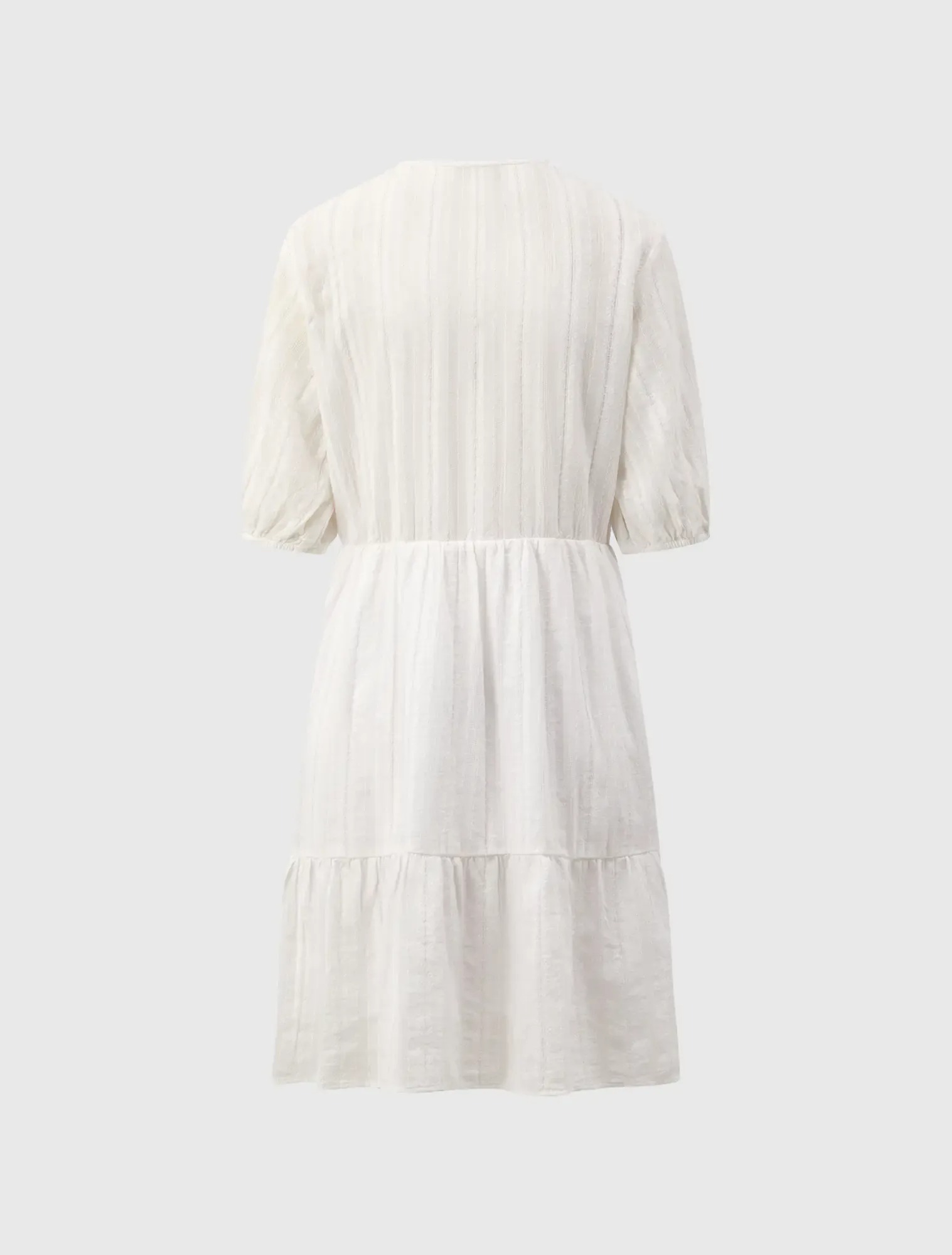 Váy ren nữ cotton dáng babydoll