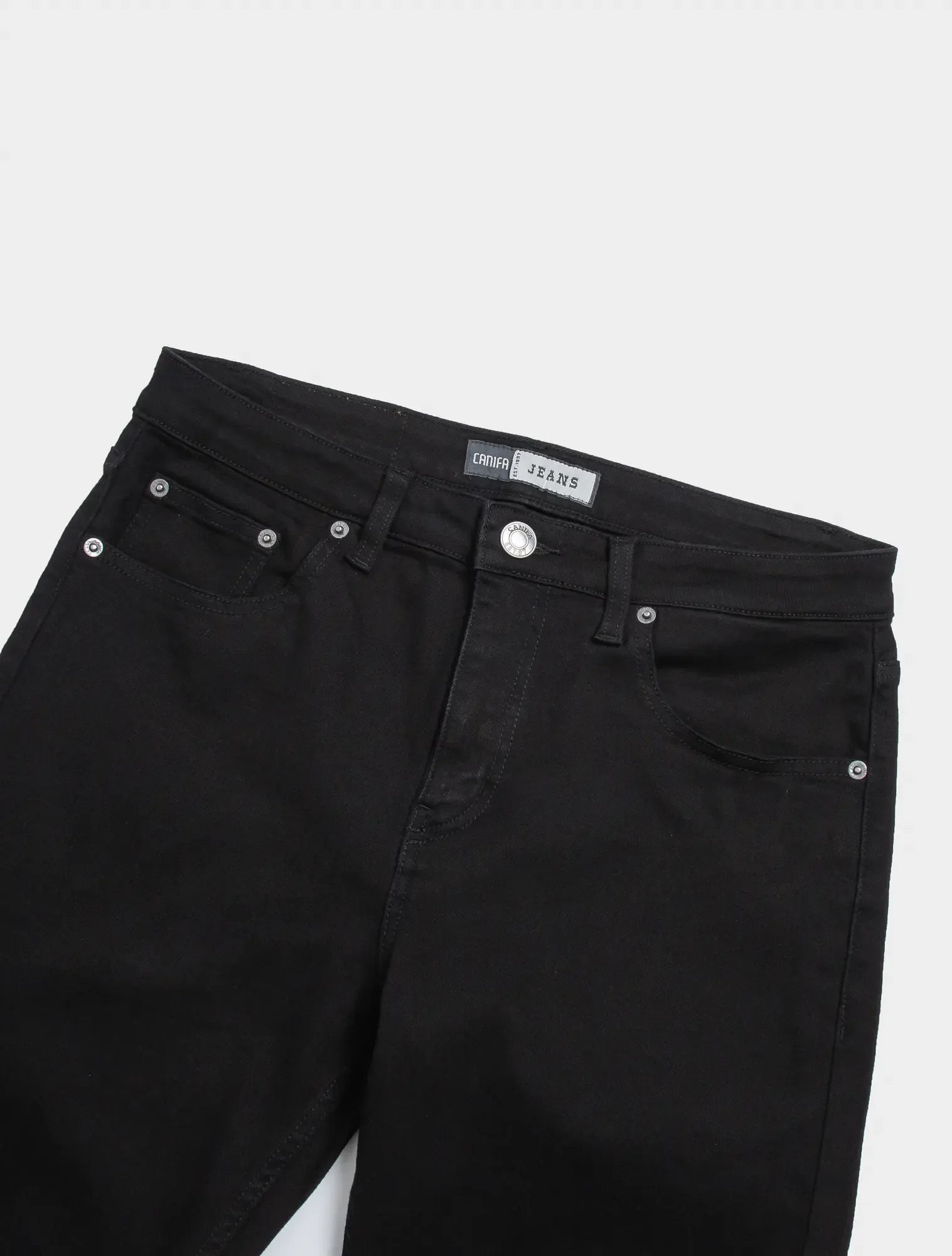 Quần Jeans Đen Slimfit 5 Túi