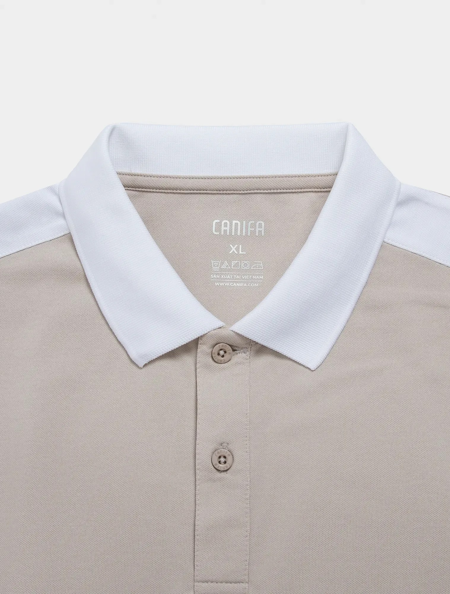 Áo polo nam phối màu ND008