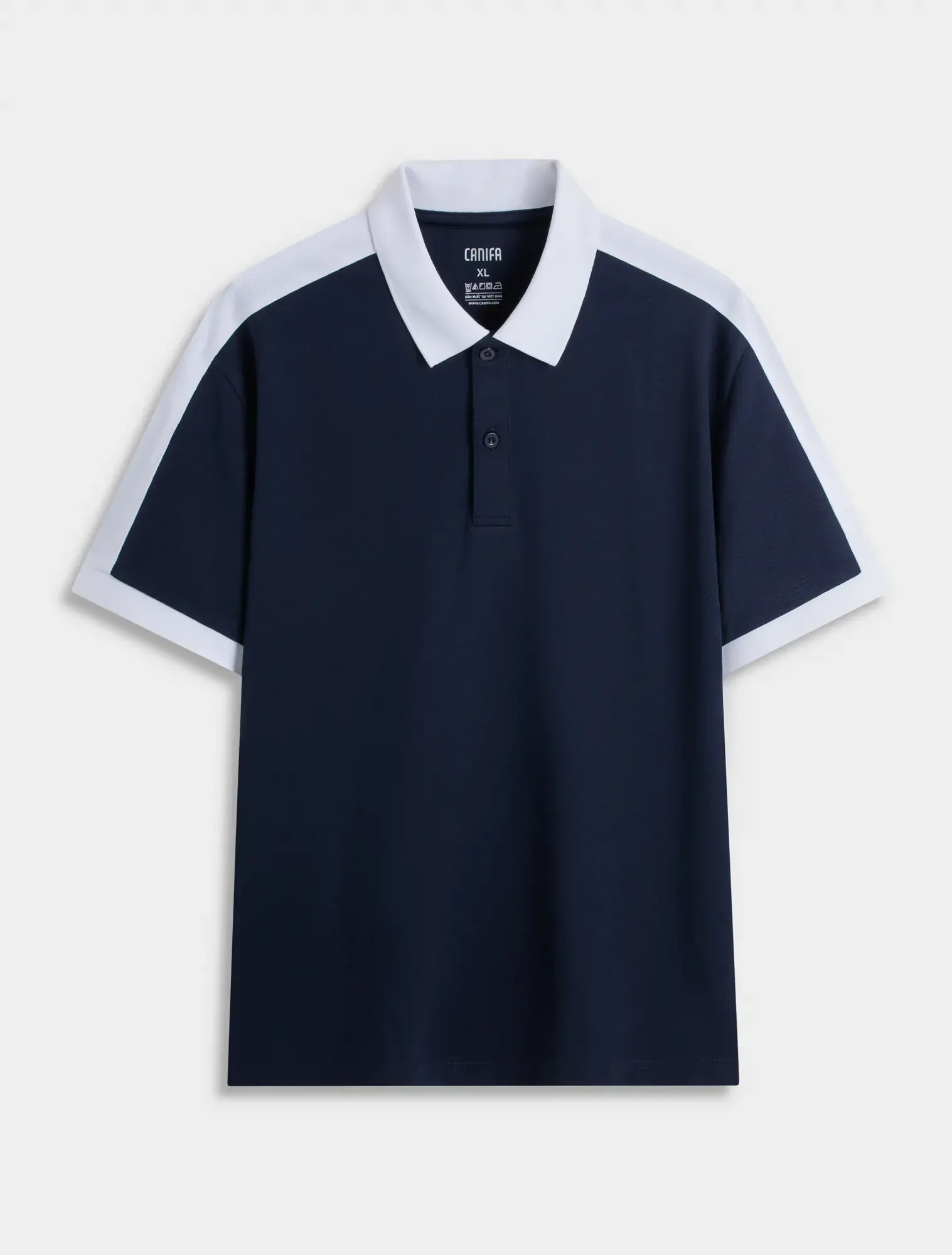 Áo polo nam phối màu ND008