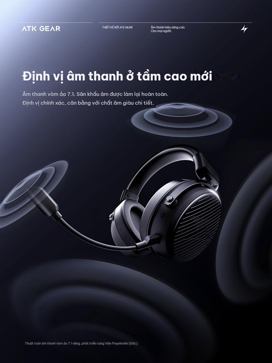 ATK N9 V2 âm thanh vòm ảo 7.1