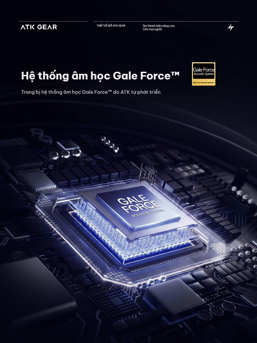 Hệ thống âm học Gale Force trên ATK N9 V2