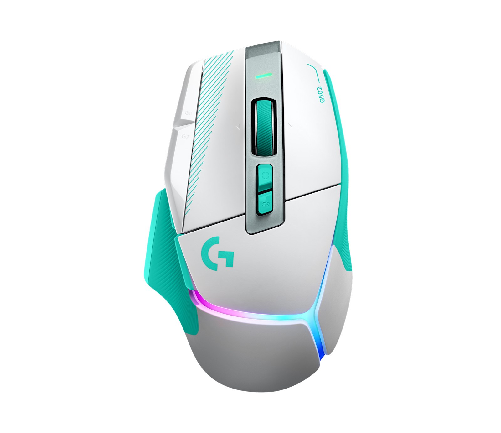G502 X Plus màu trắng mint