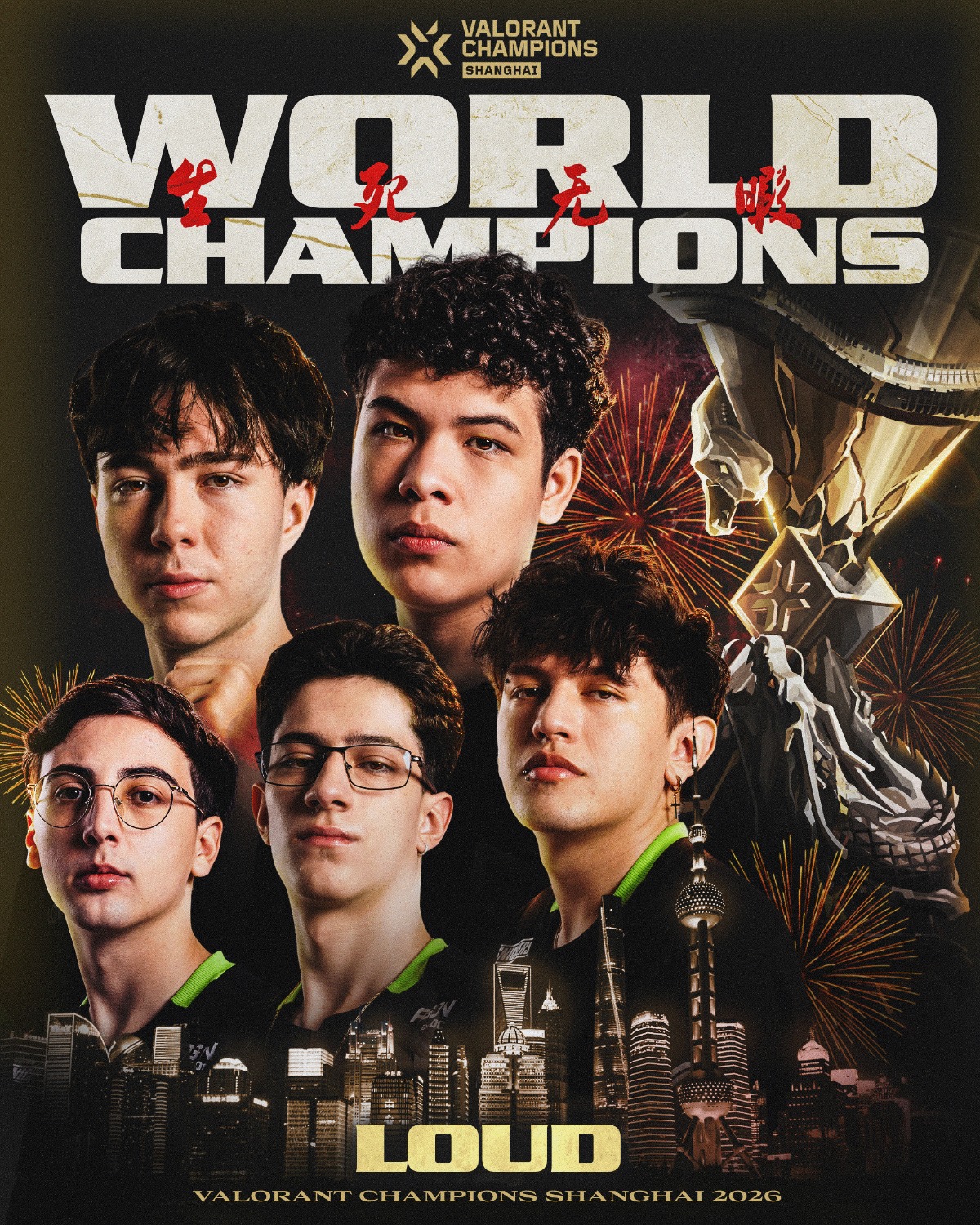 LOUD vô địch Valorant Champions 2026