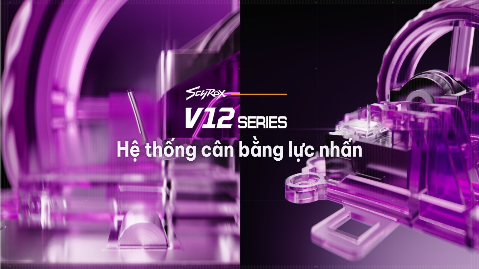 Hệ thống cân bằng lực nhấn của Scyrox V12