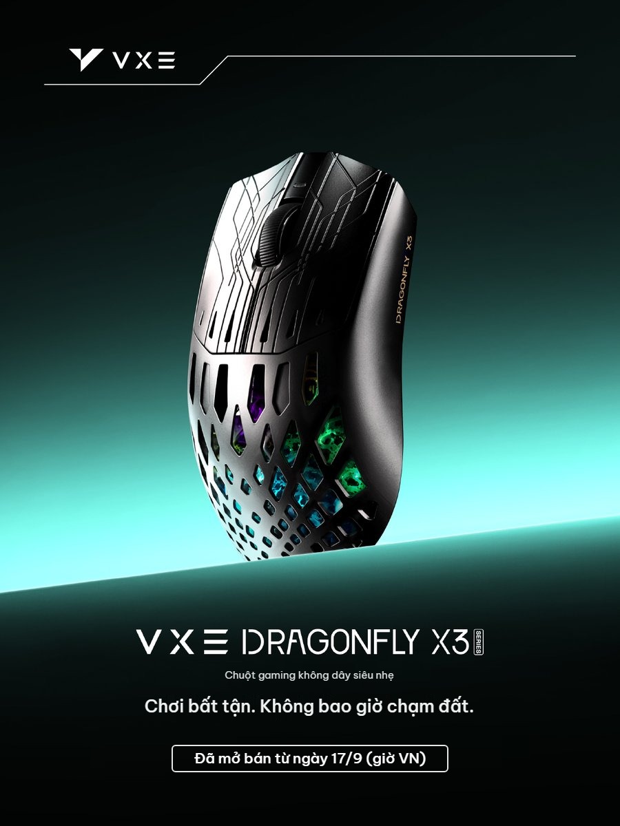VXE Dragonfly X3 ra mắt