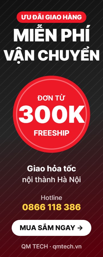 Miễn phí vận chuyển đơn từ 300K
