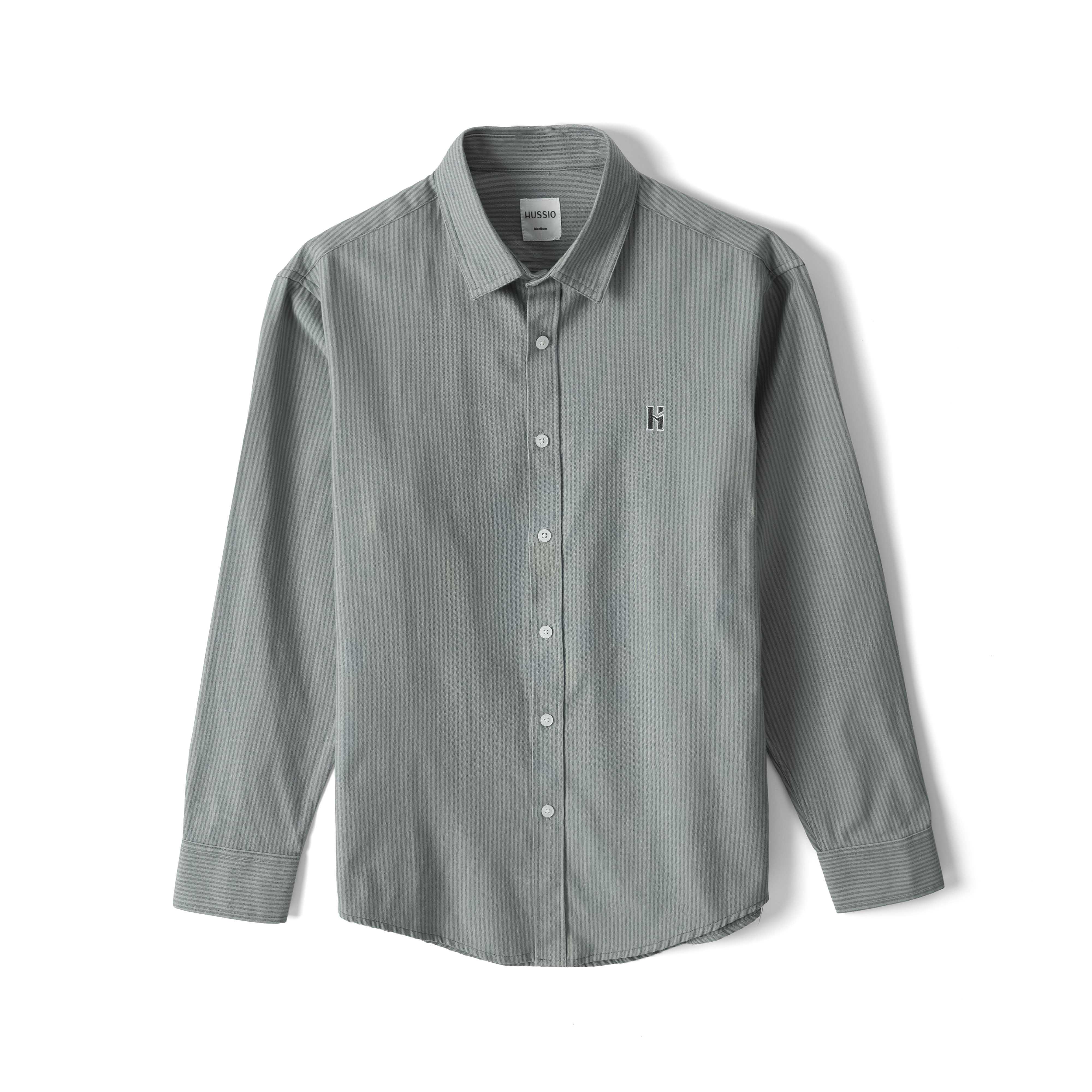 SƠ MI DÀI TAY LOGO H