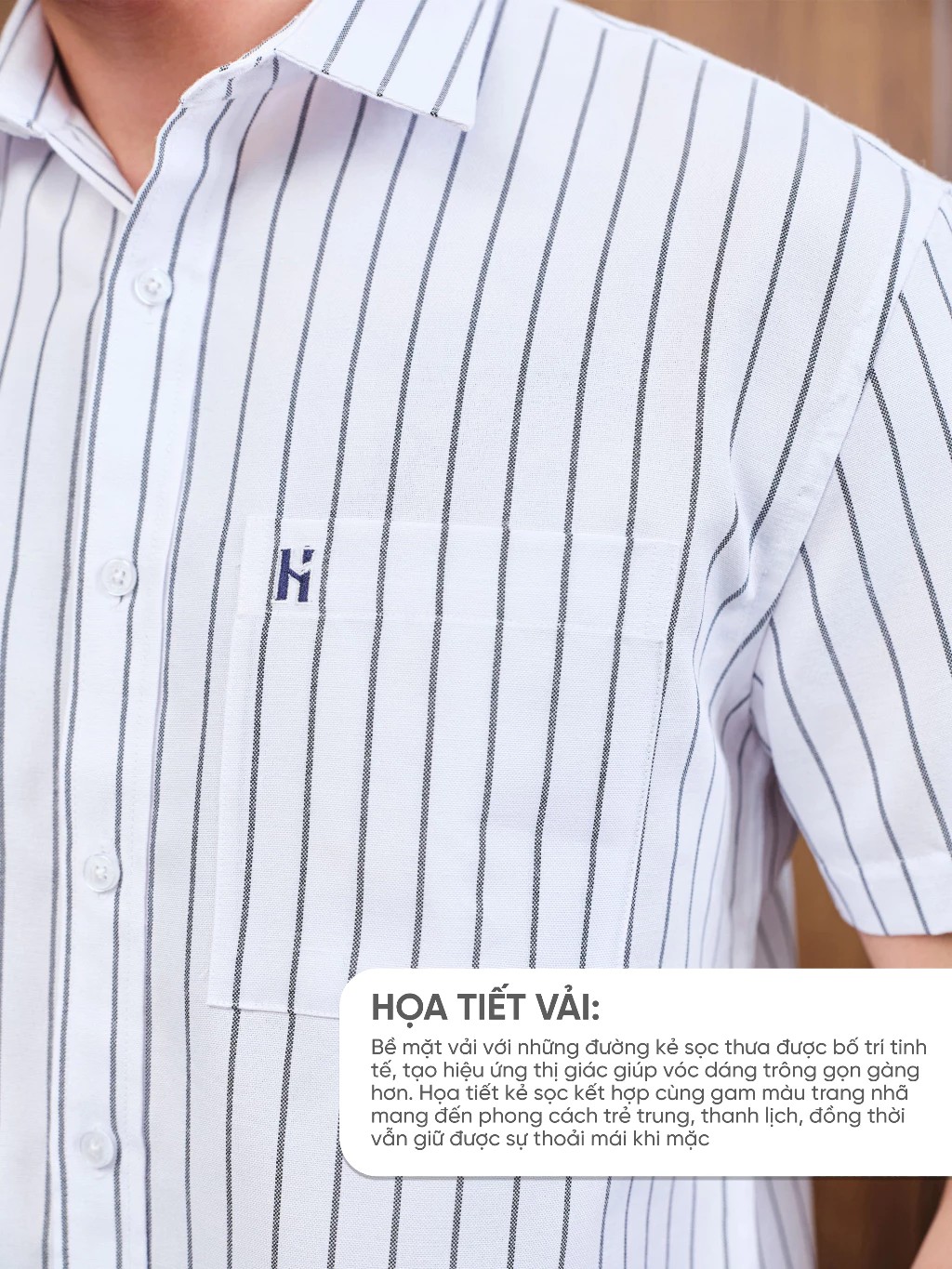 HUSSIO® Áo sơ mi  SEASON "BA"