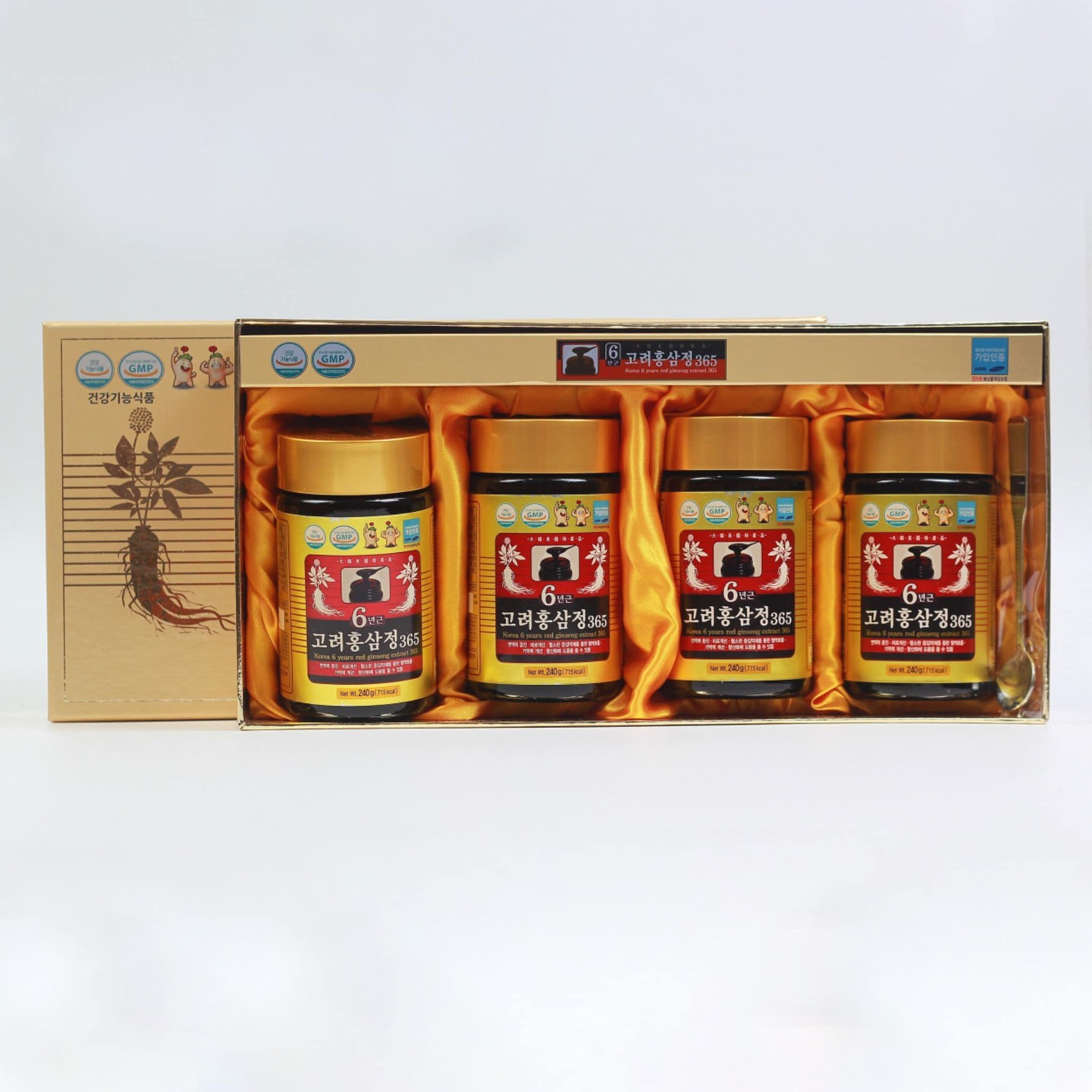 Set cao hồng sâm 365 4 lọ