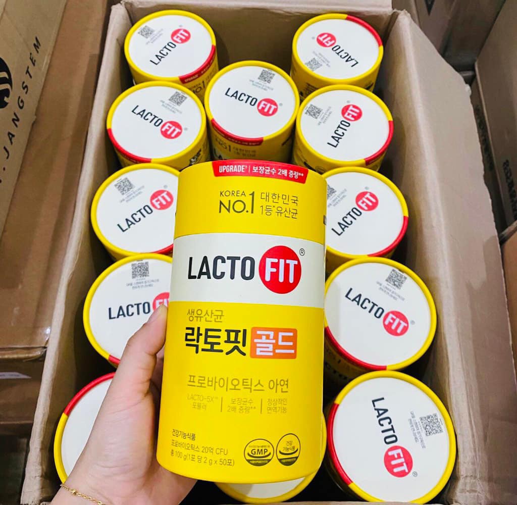 Men tiêu hoá Lactofit 50 gói Top1 Olive Yong
