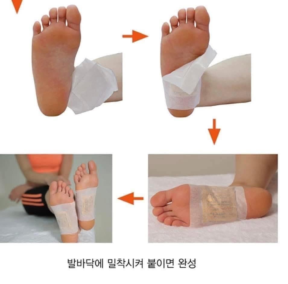 Miếng dán chân thải độc dễ ngủ  FDA