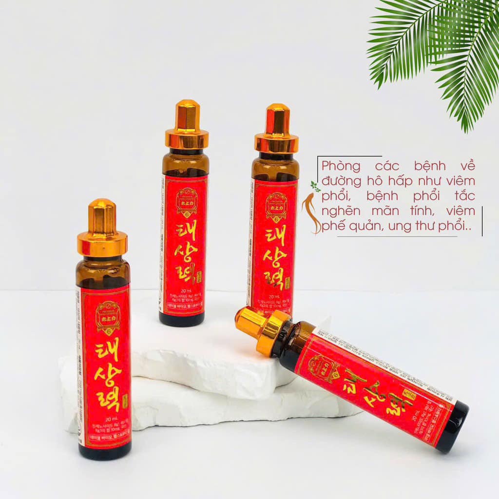 Thiên sâm nước 6 năm tuổi 20 ống 20ml