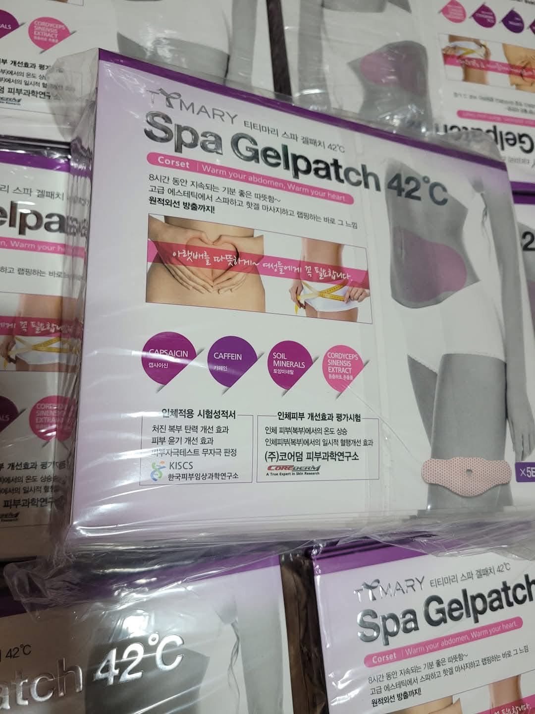 Miếng dán tan mỡ bụng SPA GELPATCH