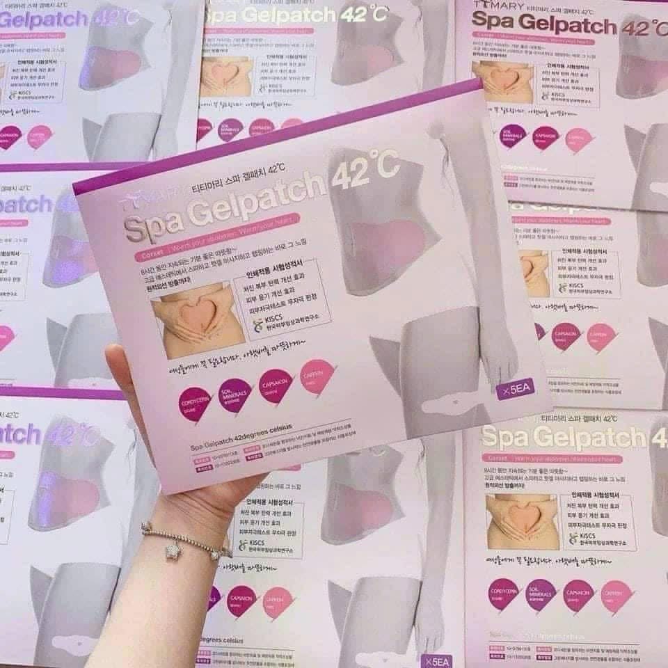 Miếng dán tan mỡ bụng SPA GELPATCH